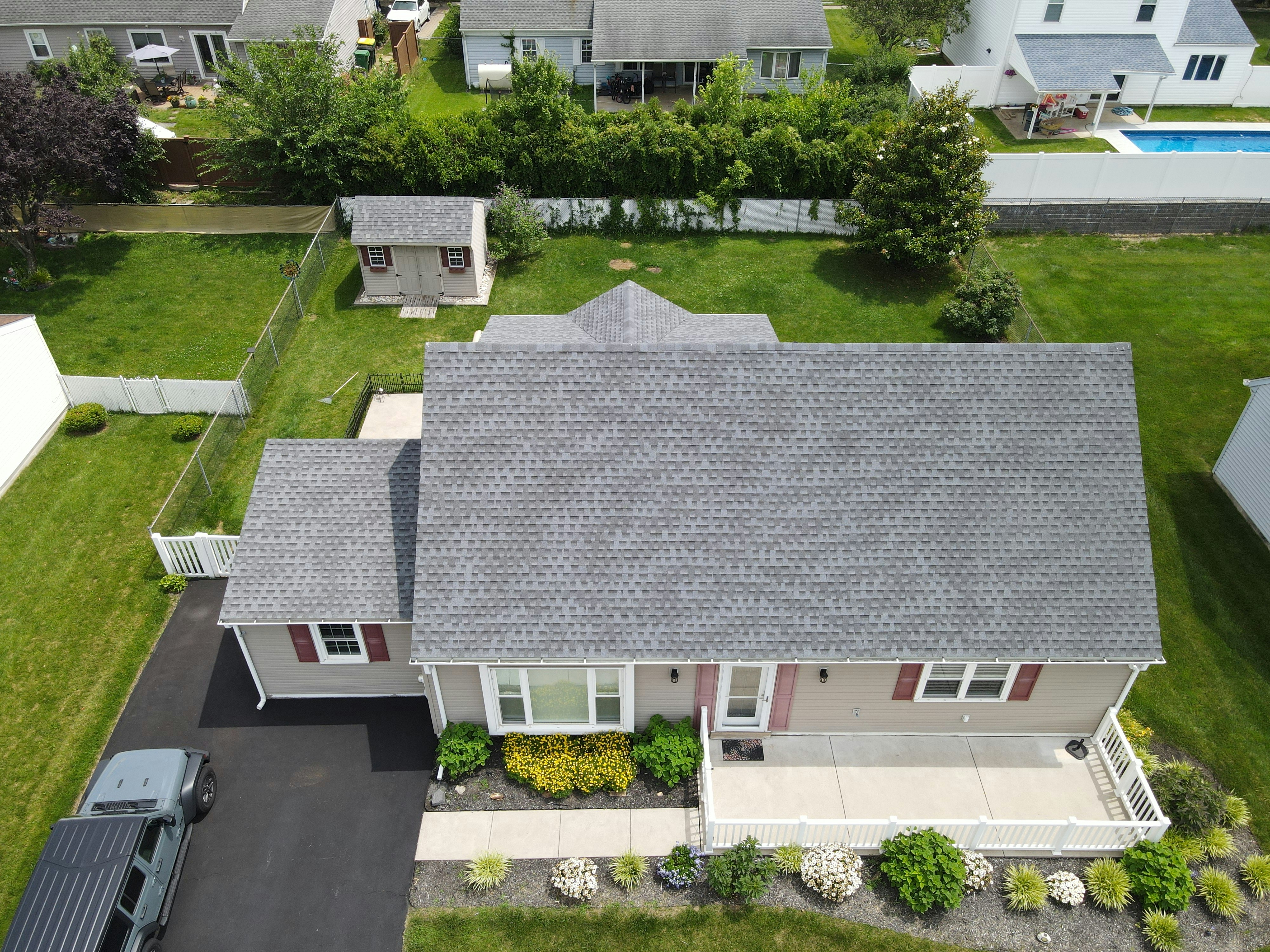Featured project — new roof installation